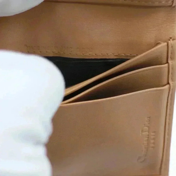 Christian Dior Brown Canvas Trotter Purse Wallet - Picture 3 of 12